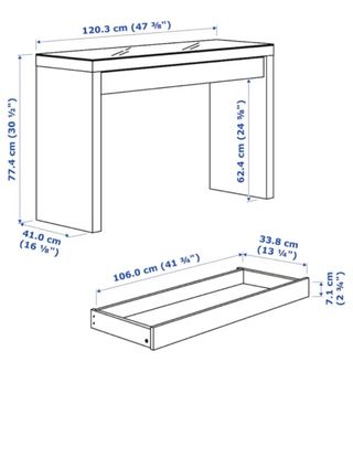 Tocador blanco IKEA - Cómoda