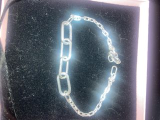 Pulsera Pandora eslabones plata