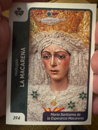 Carta Colección Holly Cards Esperanza Macarena