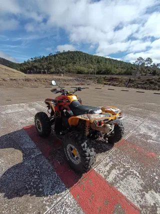 Can-Am Renegade 800 homologado para 2 personas.