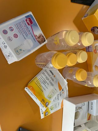 Sacaleches Medela + accesorios