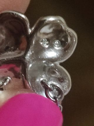Collar Swarovski - Flor Ladybug