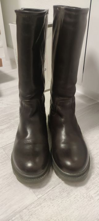 Botas Coronel Tapioca Marrón Piel
