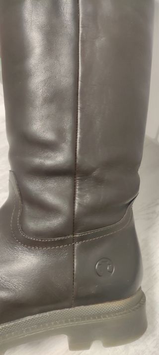 Botas Coronel Tapioca Marrón Piel