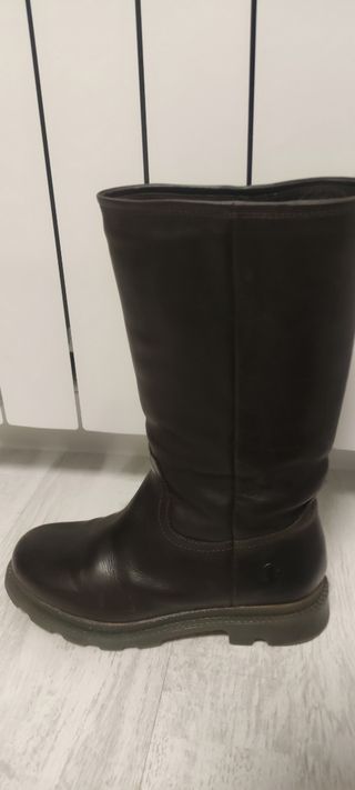 Botas Coronel Tapioca Marrón Piel