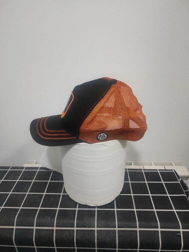 Gorra Goku - Negra y Naranja