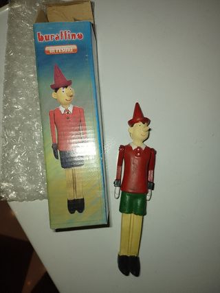 Burattino Pinocchio in resina
