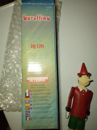 Burattino Pinocchio in resina