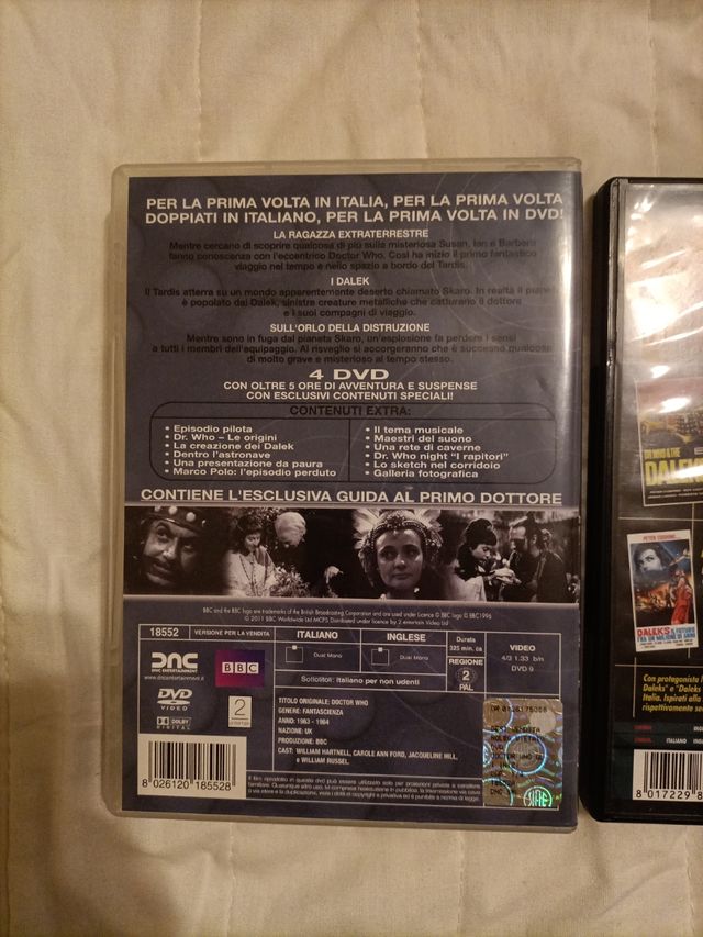 DVD Doctor Who: Gli inizi + Film Collection