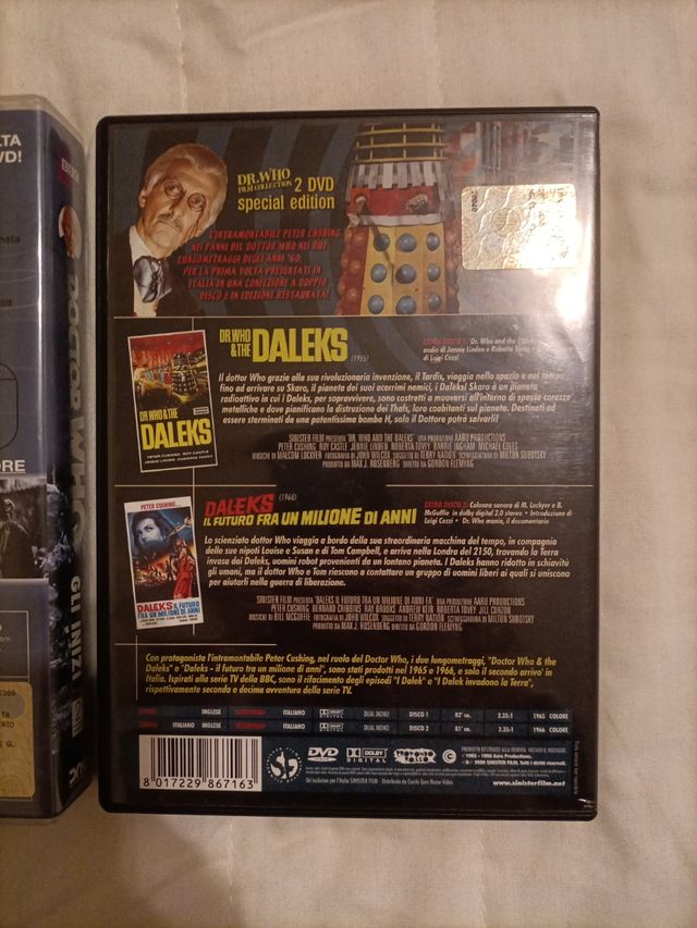 DVD Doctor Who: Gli inizi + Film Collection