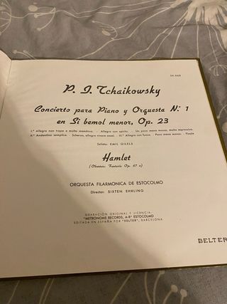 Tchaikovsky - Concierto para Piano y Orquesta n°1 