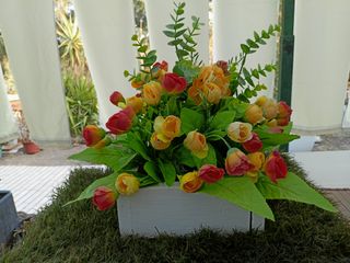 Jardinera de madera 