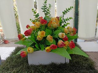 Jardinera de madera 