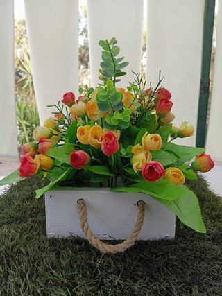 Jardinera de madera 