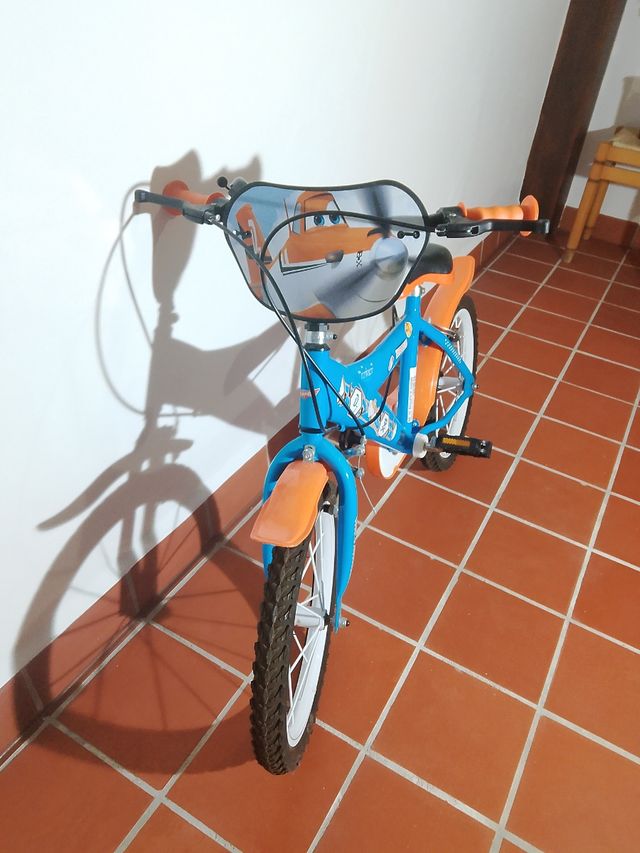 Bicicleta niños 16" aviones