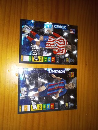 Cromos Joao Felix & De Jong