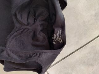 Canottiera nera - Coppe estraibili