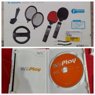 Pack accesorios Wii Home Sports + Juego Wii Play