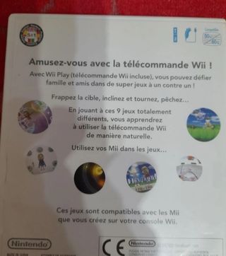 Pack accesorios Wii Home Sports + Juego Wii Play