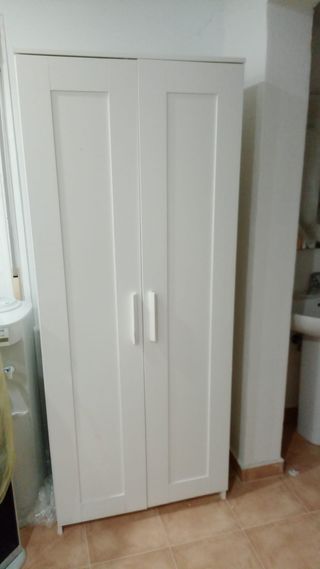 Ropero blanco 2x0.9m
