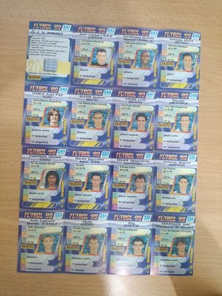 16 Cromos futbol  C.D. Tenerife 99 Panini Sports 