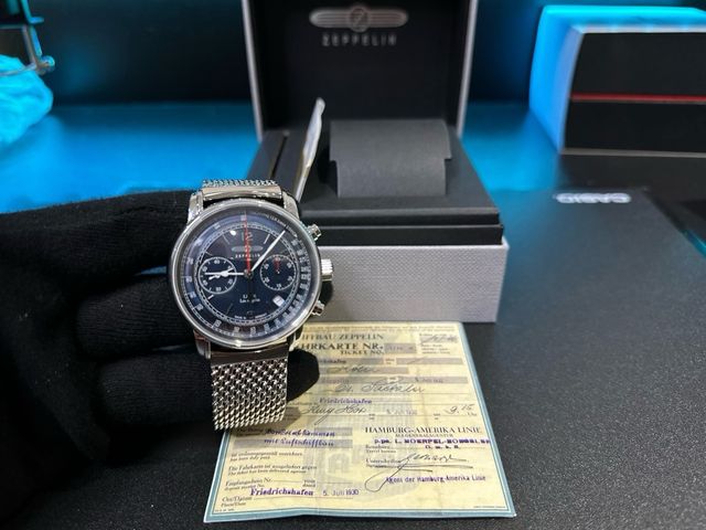 Reloj Zeppelin 8614m lz126 los Ángeles Cronógrafo