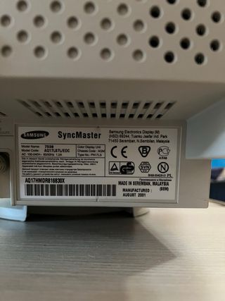 Monitor Samsung SyncMaster 753s
