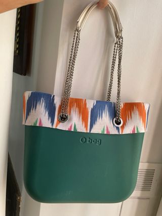 Bolso Obag verde vistoso