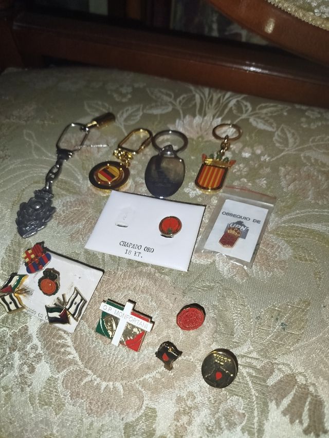 Llaveros y Pines Coleccionables