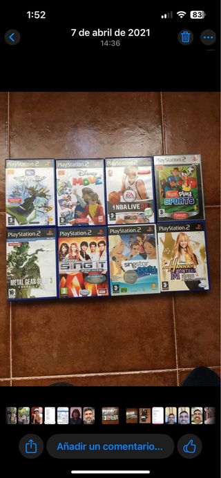 PS2 Slim (PlayStation 2) + accesorios