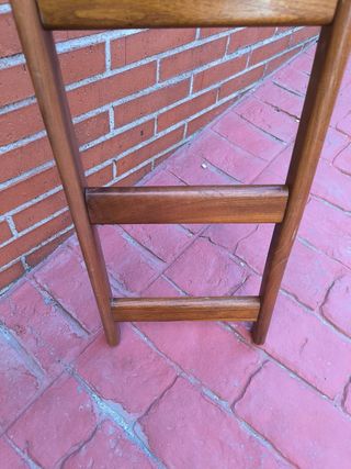 Escalera madera maciza