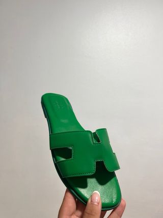 Sandali Hermes - Verdi