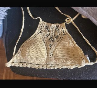 Top bañador amarre cuello