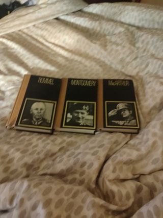 Libros Grandes Jefes Militares: Rommel, MacArthur,
