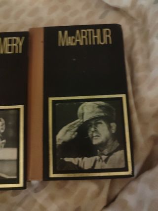 Libros Grandes Jefes Militares: Rommel, MacArthur,