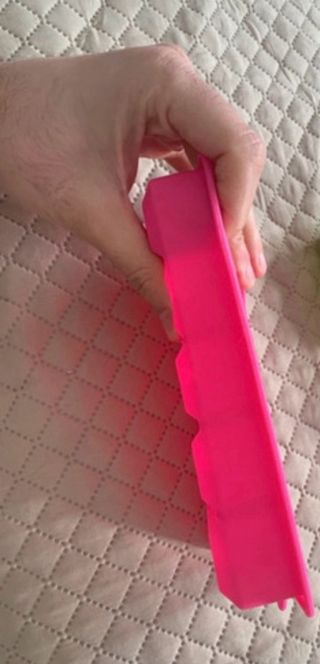 2 cubiteras de silicona de color Rosa NUEVAS