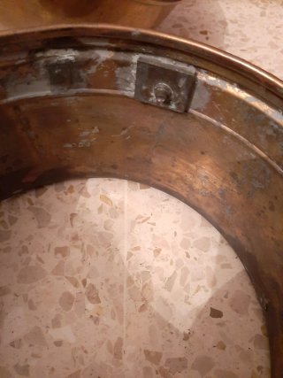 Soporte de Brújula antigua de barco - Cubichete