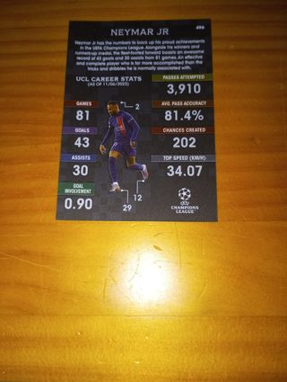 Carta Neymar Jr. Black Edge