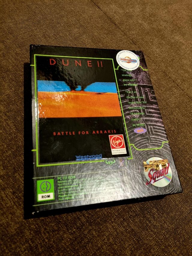 Dune II PC Big Box computer vintage
