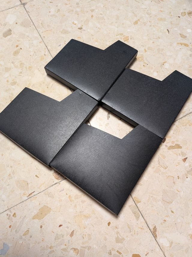 4 estuches NES Nintendo negros