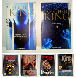 LIBROS STEPHEN KING. LA EXPEDICIÓN. PESADILLAS...
