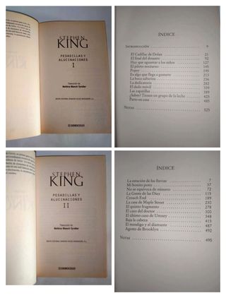 LIBROS STEPHEN KING. LA EXPEDICIÓN. PESADILLAS...