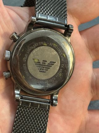 Relojes Emporio Armani y Tommy Hilfiger