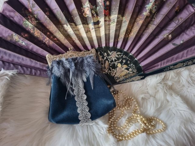 Abanico pericon chino en perfecto estado