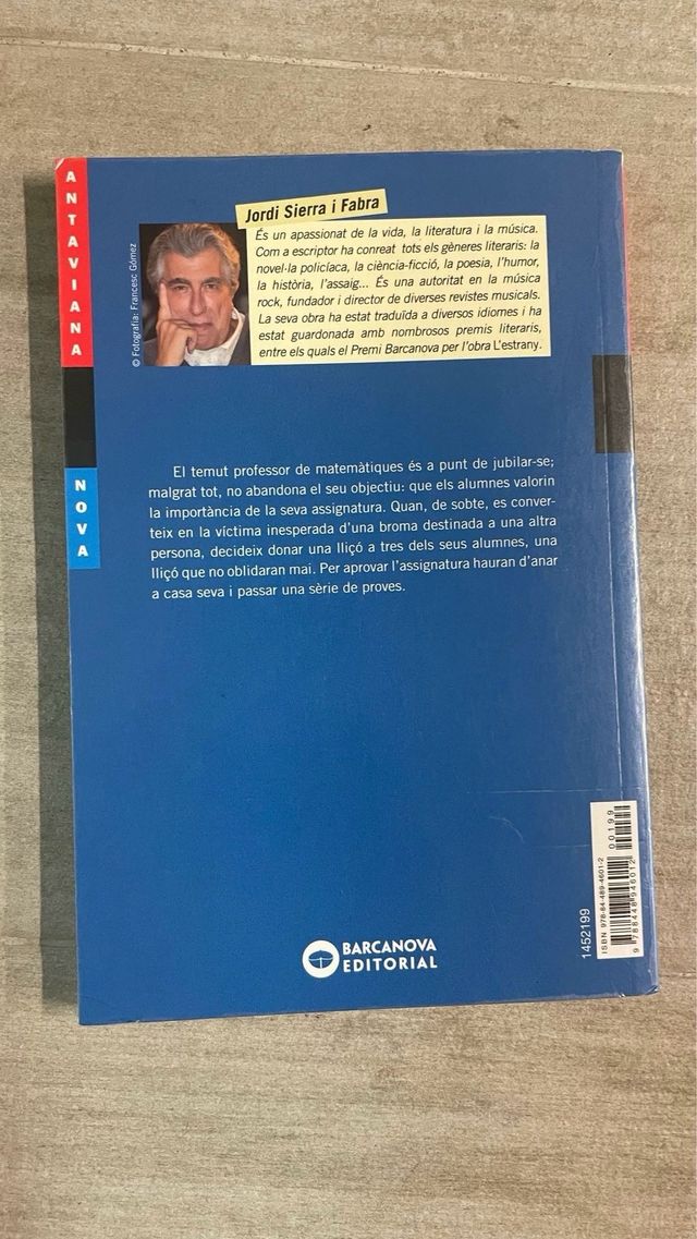 La venjança del professor de matemàtiques