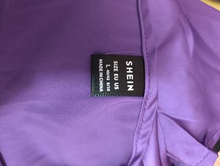 Top morado lencero 