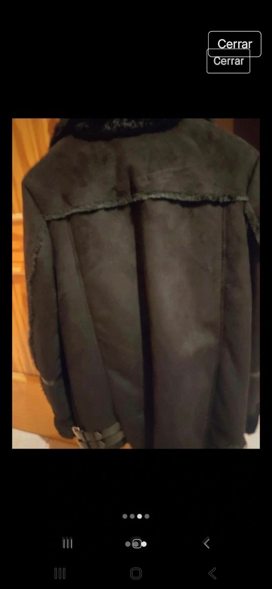 Cazadora Pull&Bear negra talla M