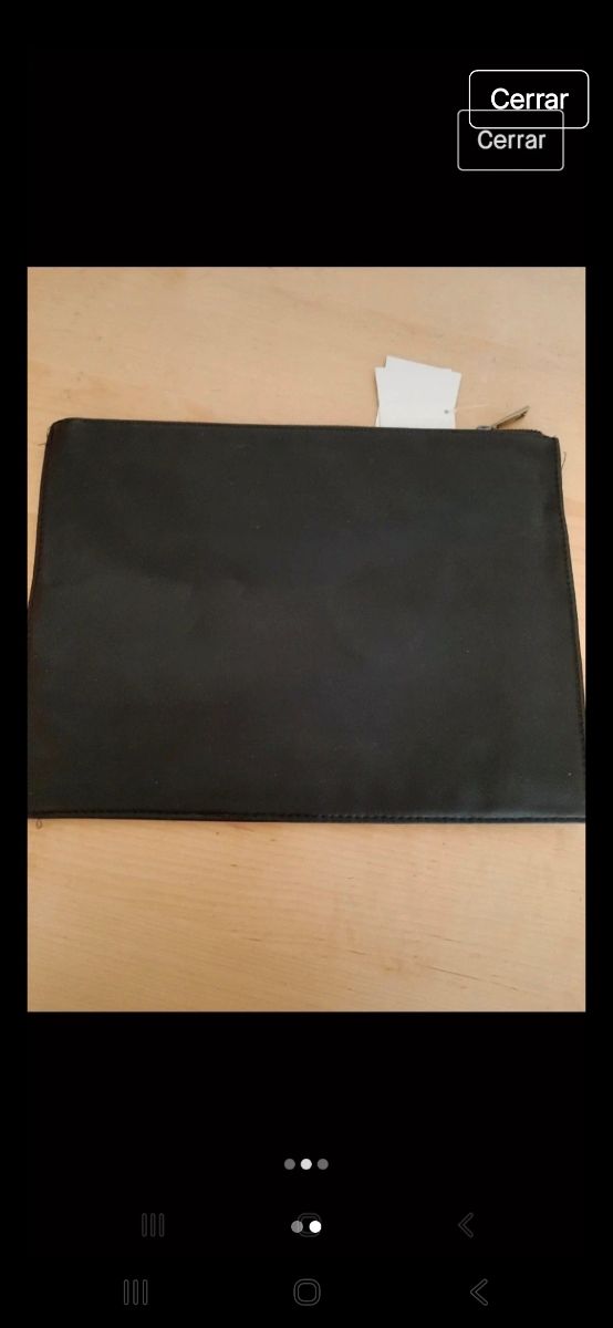 Bolso Stradivarius - Flores Bordadas