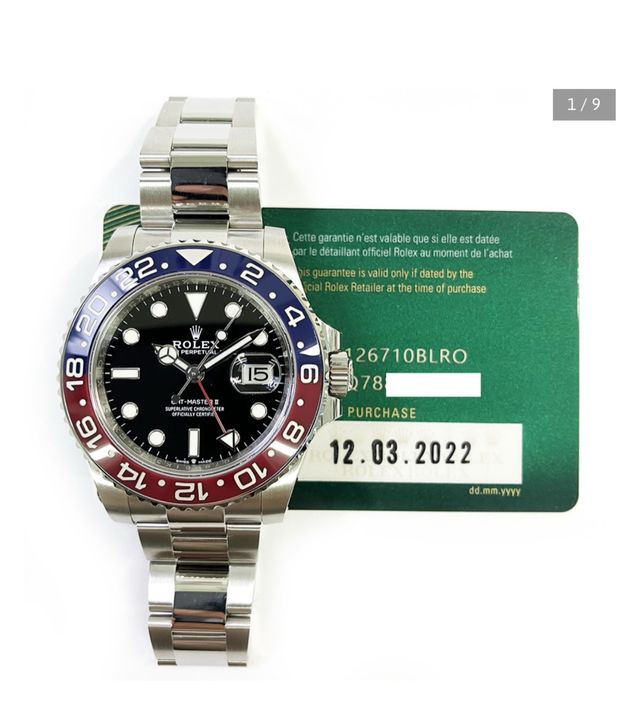 ROLEX GMT MASTER II ‘PEPSI’ 2022