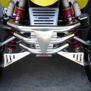 Defensa delantera XRW X6 PLATA SUZUKI LTZ 400 KFX